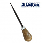 Шило с круглым сечением NAREX (874610) длина 164мм, ручка из бука