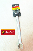 Ключ комбинированный  21х21мм AmPro (T40121) CrV, хромированный
