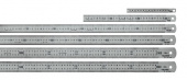 Линейка TAJIMA SSR15MC  из нержавеющей стали 1-й класс точности (150х15мм)