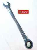 Ключ комбинированный трещоточный 32мм AmPro (T41432) хромированный