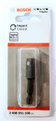 Адаптер для головок торцовых ключей 50мм 1/4"-3/8" HEX BOSCH 2608551108