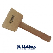 Киянка деревянная NAREX (825200) 280мм (квадратный боек 60x75x110 мм, 450гр)