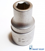 Головка торцевая 6-гранная 8мм 1/2" Smart Equip (40608) CrV, длина 38мм