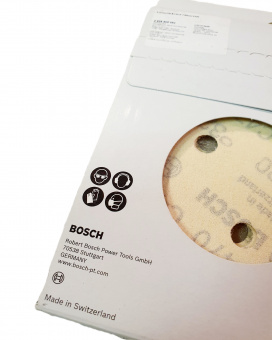 Шлифлисты (5шт) BOSCH Best for Wood+Paint 150мм (зерно 80) 2608605087
