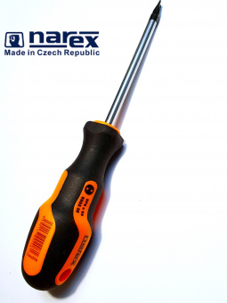 Отвертка двухточечная NAREX S Line Profi SP8 антивандальная, длина жала 95мм (800208)