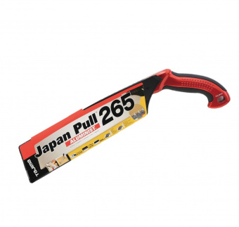 Пила ручная TAJIMA Japan Pull (JPR265A) 265мм, с алюминиевой изогнутой ручкой