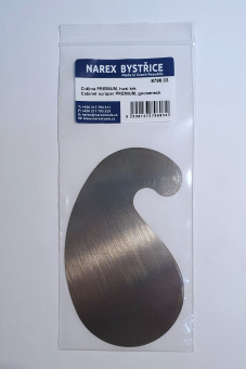 Цикля фигурная 120х70мм  NAREX 879603 (скребок для зачистки деревянной поверхности)
