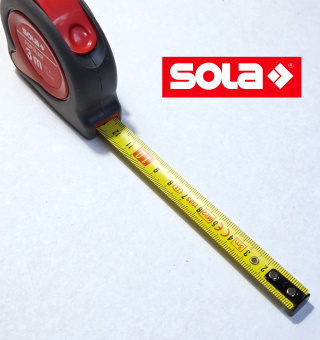Рулетка 3м SOLA Popular PP (50024201) 3м/13мм