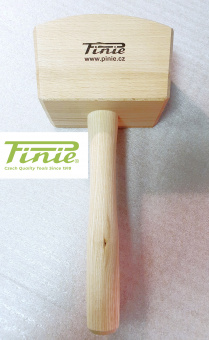 Киянка деревянная квадратная PINIE 52-3 бук/ясень (315х160х70мм,780гр)