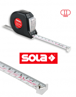 Рулетка-толщиномер 3 метра SOLA Talmeter TAL3 (51011601) для внутренних измерений, вычисления диаметра, разметки