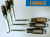 Набор из 6 плоских стамесок NAREX Wood Line Profi (853053) в дерев.коробке (6,10,12,16,20,26мм)