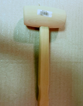 Киянка деревянная NAREX (825100) 300мм (круглый боек 60x120мм, 250гр.)