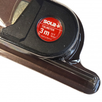 Рулетка-толщиномер 3 метра SOLA Talmeter TAL3 (51011601) для внутренних измерений, вычисления диаметра, разметки