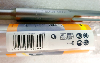 Бур по бетону Hawera SDS-max Speed-X (14 x 400 x 540 мм ) арт.F00Y265429
