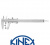 Штангенциркуль KINEX (6000-1) 150/40мм (0.05мм) с винтовым фиксатором и глубиномером Штангенциркуль KINEX (6000-1) 150/40мм (0.05мм) с винтовым фиксатором и глубиномером