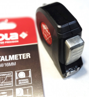 Рулетка-толщиномер 3 метра SOLA Talmeter TAL3 (51011601) для внутренних измерений, вычисления диаметра, разметки