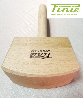 Киянка деревянная квадратная PINIE 52-2 бук/ясень (315х140х70мм,670гр)