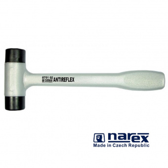 Молоток монтажный безынерционный NAREX (875102) с ручкой ANTIREFLEX (340гр 290мм)