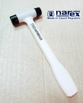 Молоток монтажный безынерционный NAREX (875101) с ручкой ANTIREFLEX (180гр 270мм)