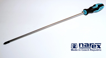 Отвертка длинная NAREX S line Profi (РН2) длина 300/400мм (839314)