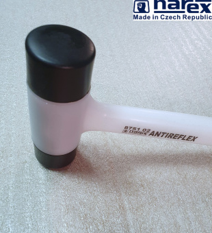Молоток монтажный безынерционный NAREX (875102) с ручкой ANTIREFLEX (340гр 290мм)