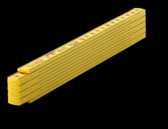 Метр складной пластиковый SOLA HK 2/10G , длина 2м (53030101)