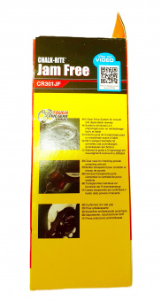 Разметочный шнур TAJIMA Jam Free (CR301JF) шнур 1мм, длина 30м, заправляемый, корпус ABS-пластик